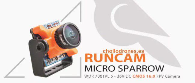 Cámara FPV RUNCAM Micro SPARROW 16:9