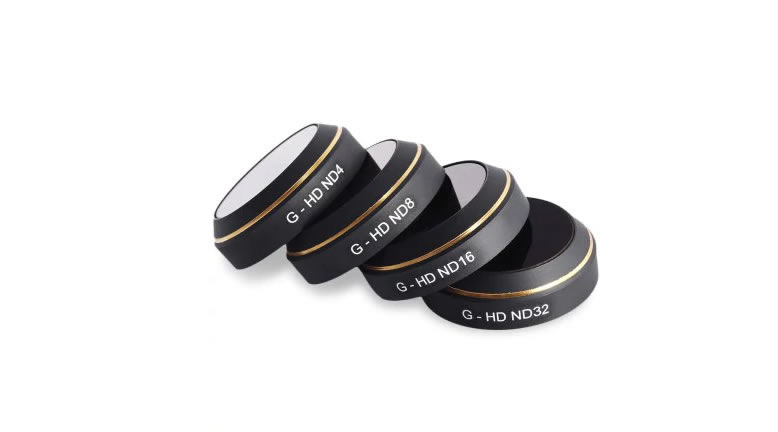 Filtros ND4 / ND8 / ND16 / ND32 para Mavic PRO