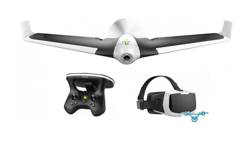 Parrot Disco + skycontroller + gafas (desde Alemania)