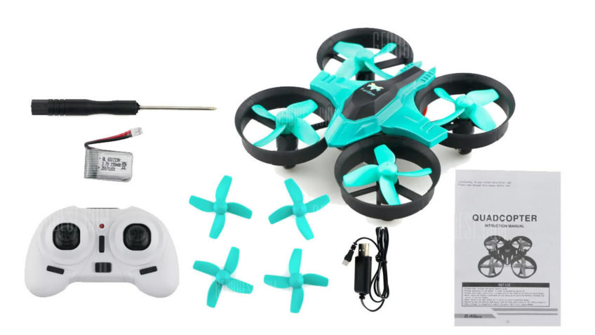 FuriBee F36 Mini Drone RTF CYAN