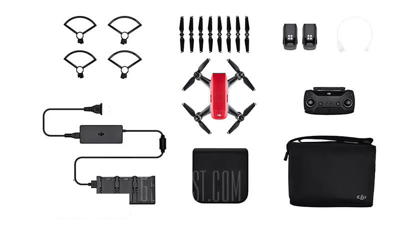 DJI Spark COMBO Rojo