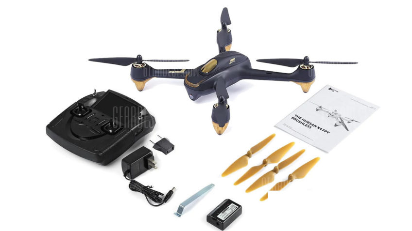 Hubsan H501S (color negro) desde Europa